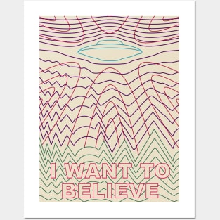 I Want to Believe Posters and Art